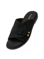 TARAZI DRIOD SLIPPER – Premium Black Men's Slippers in Pakistan