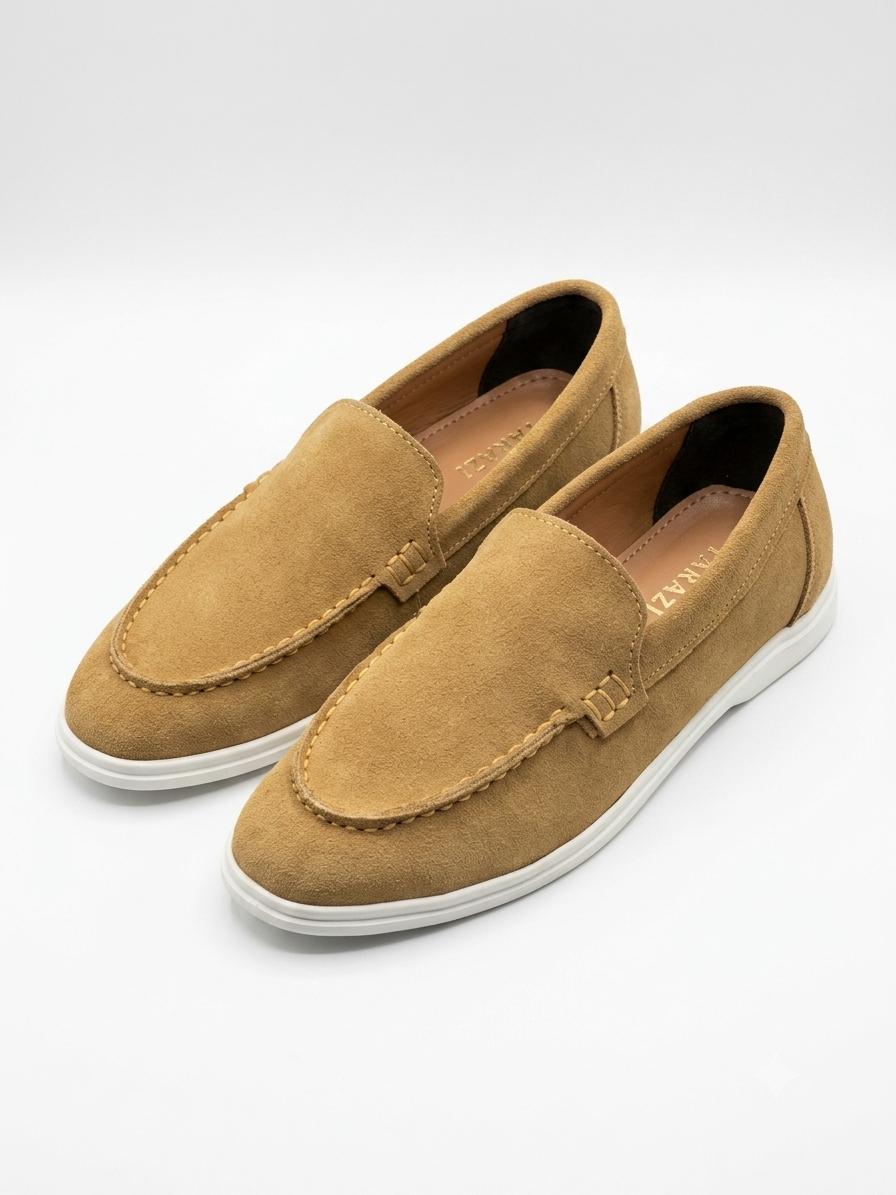 Tarazi Loro Piana Style Suede Loafers