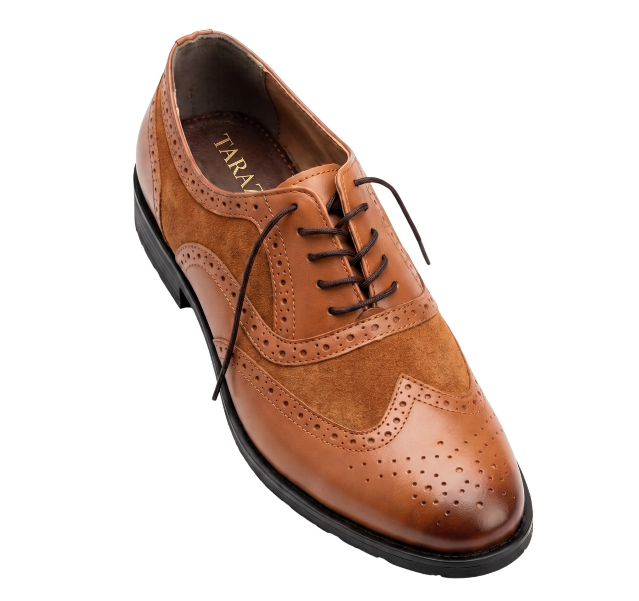 Classic Wingtip Oxford Shoes for Men | Premium Leather Dress Shoes | Tarazi